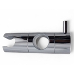 KFA Uchwyt/Suwak słuchawki drążka Dn 25 mm Moza, Luna - chrom, czarny